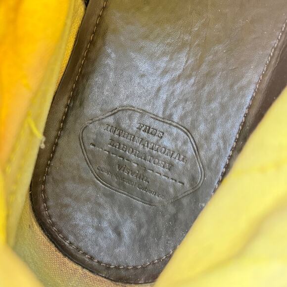 Visvim 7-Hole \'73 Folk Yellow Boots Men\'s 12 Handmade